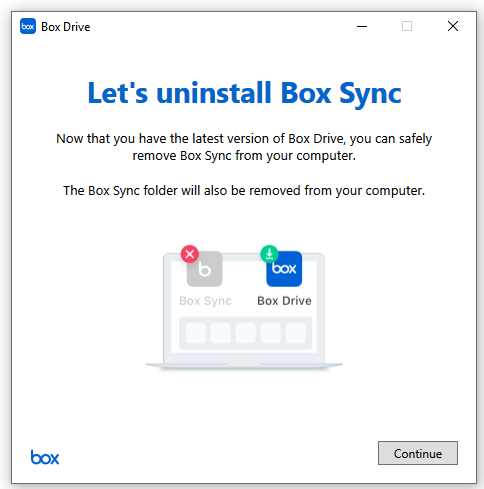 box sync not working mac